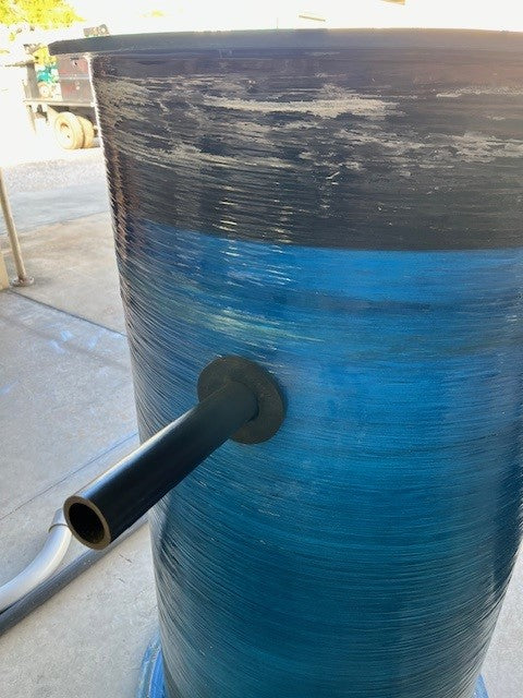 2' x 7' 1hp Simplex Grinder Pump Residential Sewage Lift Station