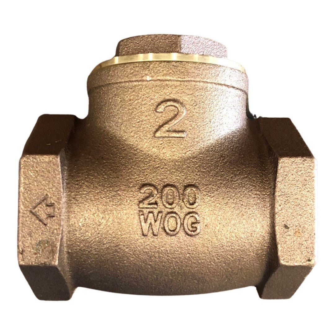 2" Brass Swing Check Valve