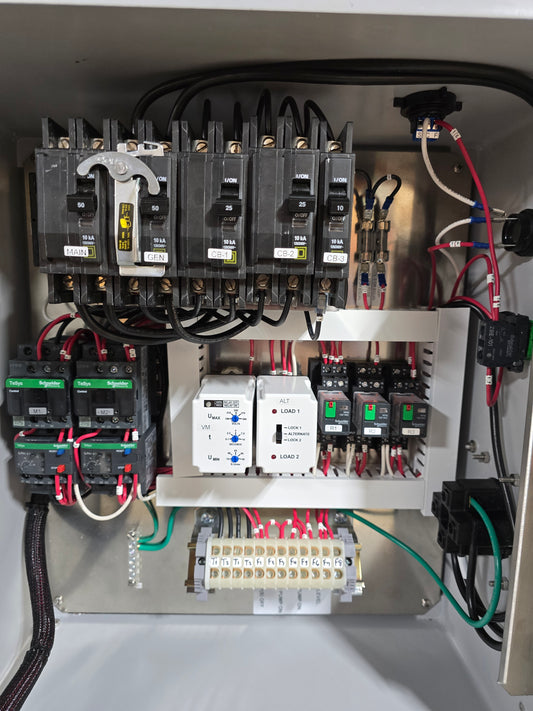 Duplex 3HP 208v/230v 1ph DEP Lift Station Control Panel