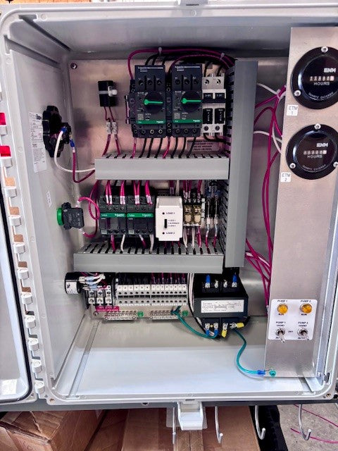 5HP 460V 3Phase Duplex Pump Station Control Panel OEC460PHOLETM
