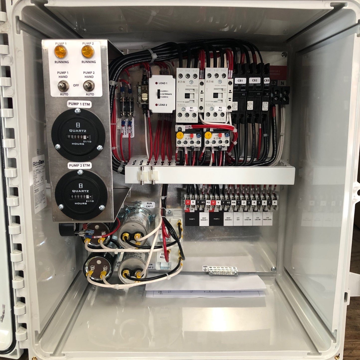 Duplex control panel 3hp