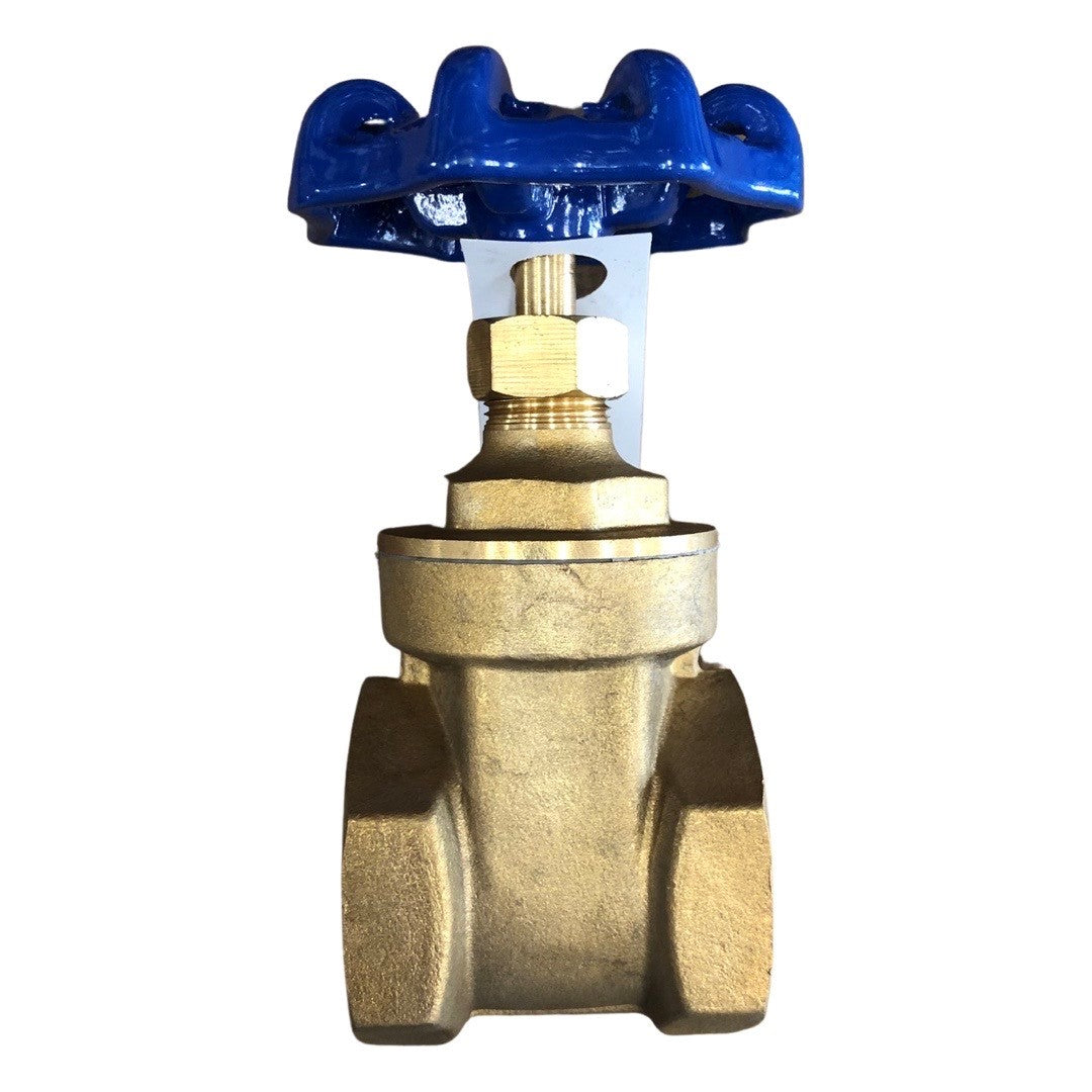 1-1/4" Brass Gate Valve