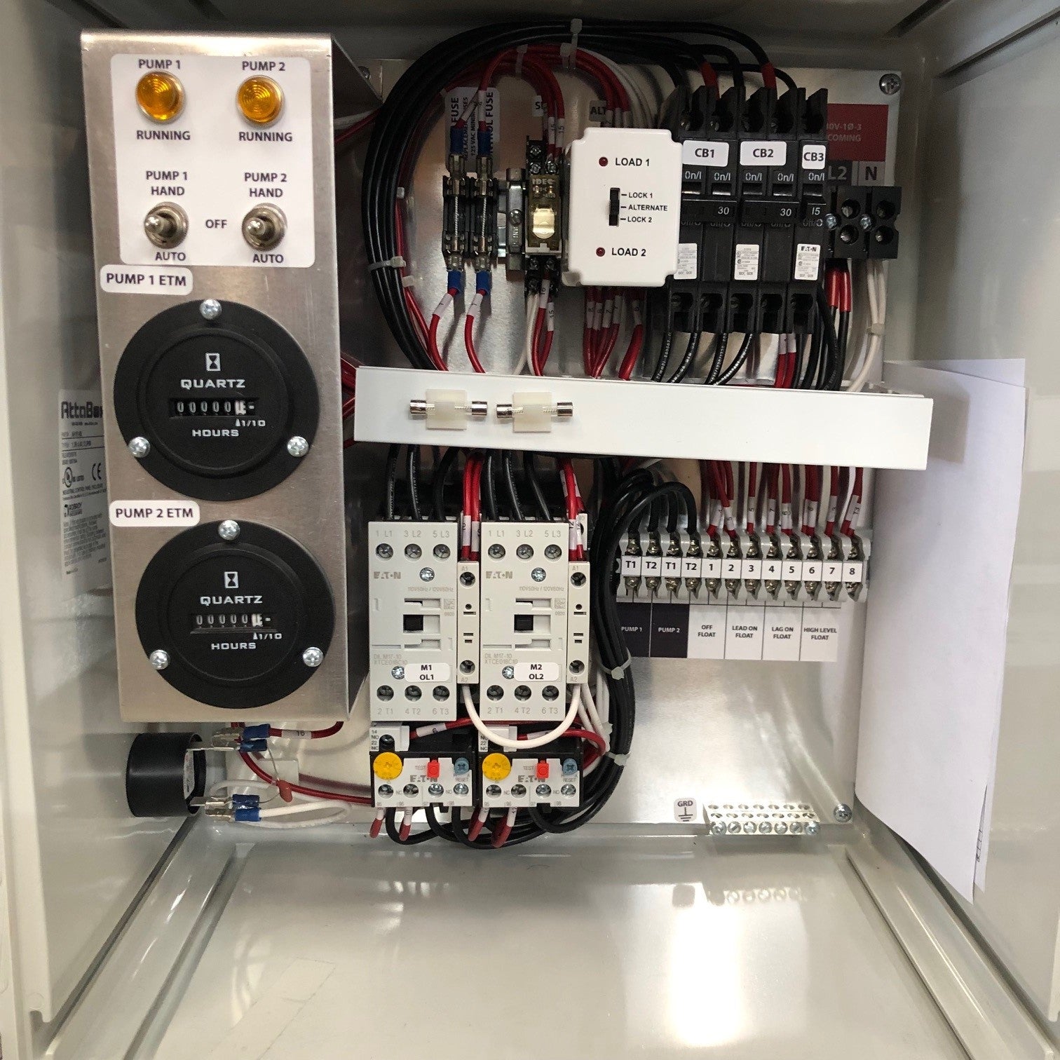 2HP 230V 1 Phase Duplex Pump Station Control Panel OEC300OLETM ...